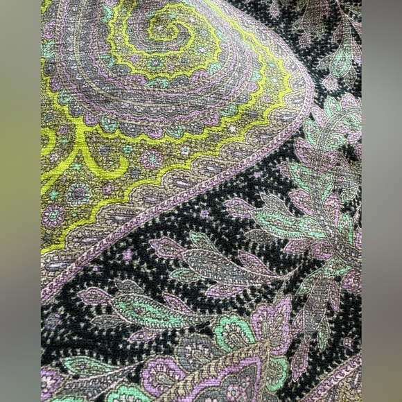 J. Crew Beautiful Paisley Print Pencil Skirt - Picture 5 of 7